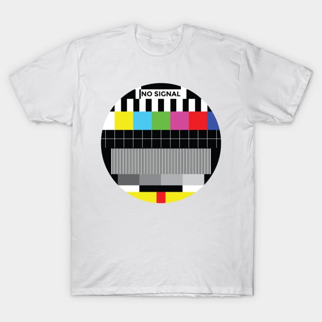 TV Test signal T-Shirt by madeinchorley